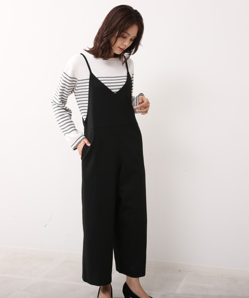 DRESKIP（ドレスキップ）の「◆キャミサロペット（サロペット/オーバーオール・レディース・ブラック/カーキ/キャメル・02/03）」の19枚目の写真