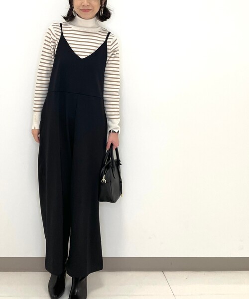 DRESKIP（ドレスキップ）の「◆キャミサロペット（サロペット/オーバーオール・レディース・ブラック/カーキ/キャメル・02/03）」の16枚目の写真