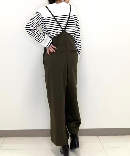 DRESKIP（ドレスキップ）の「◆キャミサロペット（サロペット/オーバーオール・レディース・ブラック/カーキ/キャメル・02/03）」の17枚目の写真