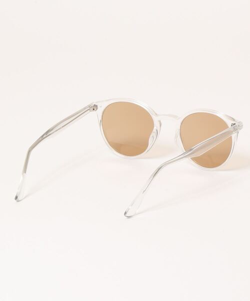 Cheek（チーク）の「クリアフレームサングラス（サングラス・レディース・ブラウン/クリア/グリーン・FREE）」の5枚目の写真