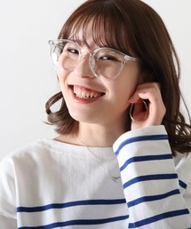 クリアフレームサングラス