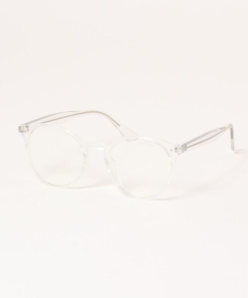 Cheek（チーク）の「クリアフレームサングラス（サングラス・レディース・ブラウン/クリア/グリーン・FREE）」の21枚目の写真