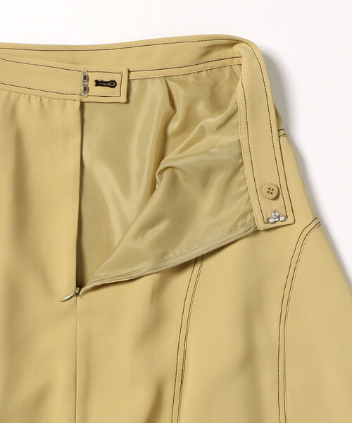 Ray BEAMS（レイビームス）の「Ray BEAMS / カラー ステッチ フレア スカート（スカート・レディース・イエロー/ブラック・1/0）」の19枚目の写真