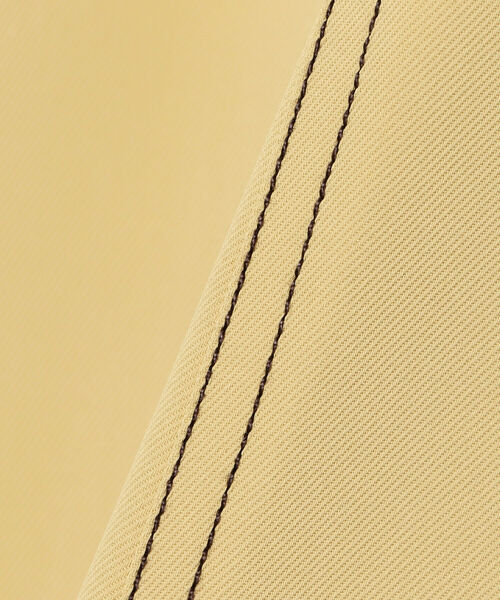 Ray BEAMS（レイビームス）の「Ray BEAMS / カラー ステッチ フレア スカート（スカート・レディース・イエロー/ブラック・1/0）」の18枚目の写真