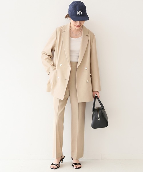 SLOBE IENA（スローブイエナ）の「センタープレスストレート