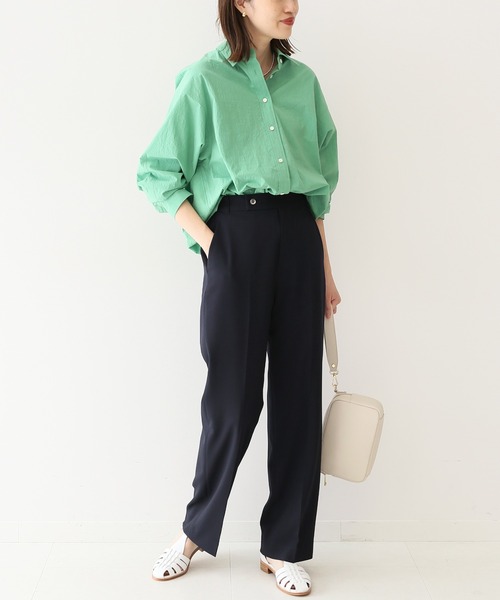 SLOBE IENA（スローブイエナ）の「センタープレスストレート