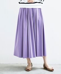 le.coeur blanc | リバーシブルタフタギャザースカート(スカート)