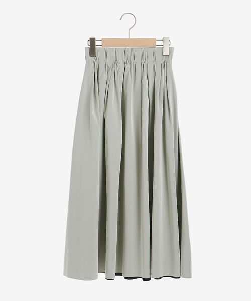 le.coeur blanc（ルクールブラン）の「リバーシブルタフタギャザースカート（スカート・レディース・イエロー/ライトグリーン/ダークグレー・38/36）」の4枚目の写真