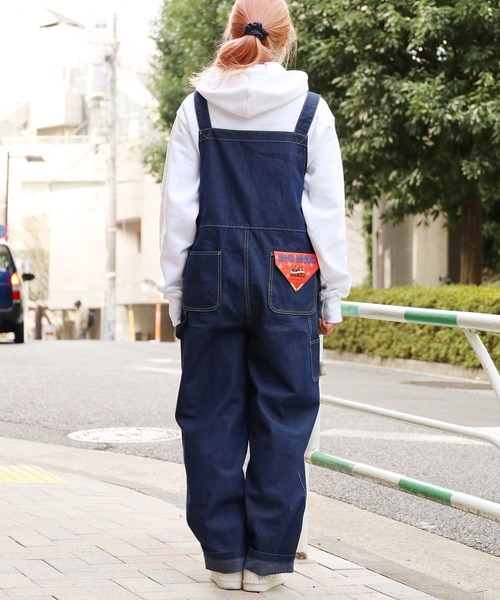 BIG MAC（ビッグマック）の「BIG MAC/ビッグマック DENIM OVERALL デニムオーバーオール デニムサロペット（サロペット/オーバーオール・メンズ・ワンウォッシュ・L）」の6枚目の写真