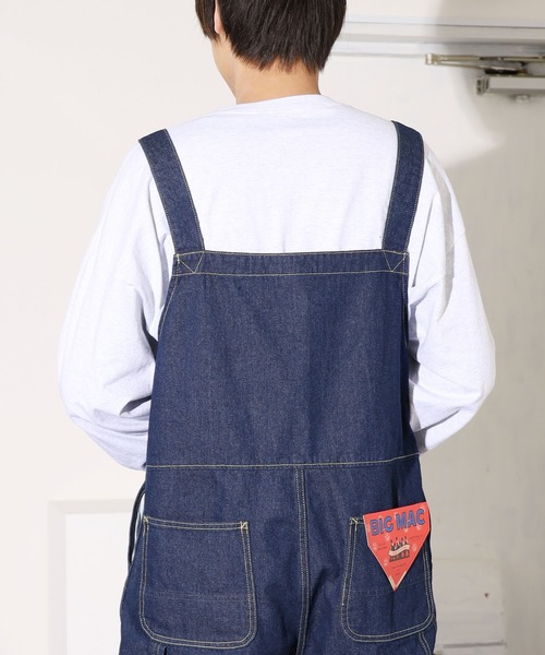BIG MAC（ビッグマック）の「BIG MAC/ビッグマック DENIM OVERALL デニムオーバーオール デニムサロペット（サロペット/オーバーオール・メンズ・ワンウォッシュ・L）」の10枚目の写真