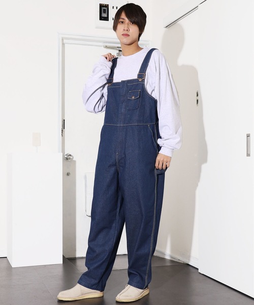 BIG MAC（ビッグマック）の「BIG MAC/ビッグマック DENIM OVERALL デニムオーバーオール デニムサロペット（サロペット/オーバーオール・メンズ・ワンウォッシュ・L）」の11枚目の写真