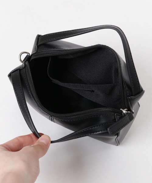 SENSE OF PLACE by URBAN RESEARCH(センスオブプレイスバイアーバンリサーチ)の「2WAYセンターシームプチショルダーバッグ(ショルダーバッグ・レディース・グリーン/ブラック/オレンジ/アイボリー/イエロー・ONE)」の14枚目の写真