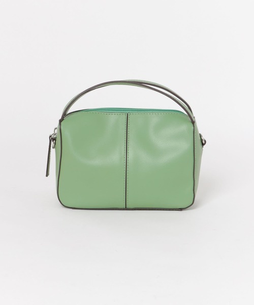 SENSE OF PLACE by URBAN RESEARCH(センスオブプレイスバイアーバンリサーチ)の「2WAYセンターシームプチショルダーバッグ(ショルダーバッグ・レディース・グリーン/ブラック/オレンジ/アイボリー/イエロー・ONE)」の17枚目の写真