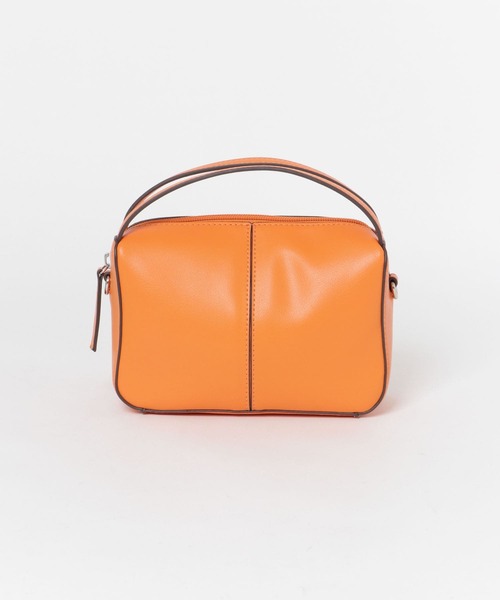 SENSE OF PLACE by URBAN RESEARCH(センスオブプレイスバイアーバンリサーチ)の「2WAYセンターシームプチショルダーバッグ(ショルダーバッグ・レディース・グリーン/ブラック/オレンジ/アイボリー/イエロー・ONE)」の7枚目の写真