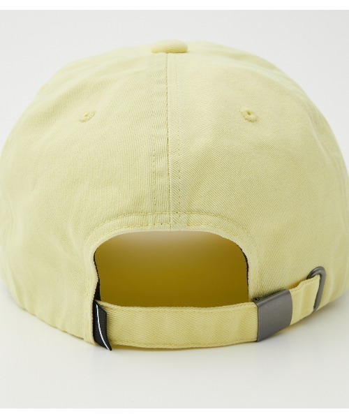 AZUL by moussy（アズールバイマウジー）の「WASHED 6PANEL CAP/ウォッシュドシックスパネルキャップ（キャップ・メンズ・ブラック/ライトピンク/ライトイエロー/ベージュ・FREE）」の19枚目の写真