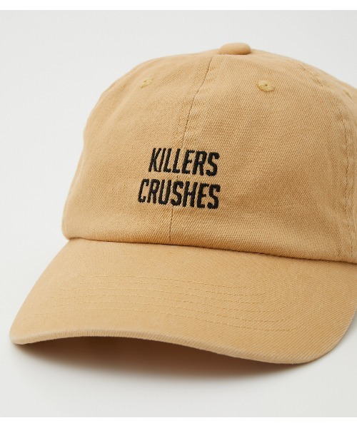 AZUL by moussy（アズールバイマウジー）の「WASHED 6PANEL CAP/ウォッシュドシックスパネルキャップ（キャップ・メンズ・ブラック/ライトピンク/ライトイエロー/ベージュ・FREE）」の13枚目の写真