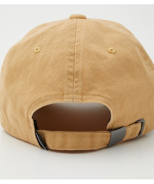 AZUL by moussy（アズールバイマウジー）の「WASHED 6PANEL CAP/ウォッシュドシックスパネルキャップ（キャップ・メンズ・ブラック/ライトピンク/ライトイエロー/ベージュ・FREE）」の14枚目の写真