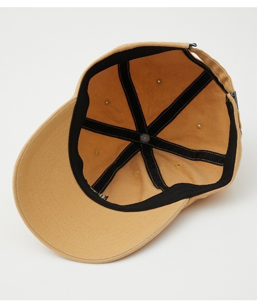 AZUL by moussy（アズールバイマウジー）の「WASHED 6PANEL CAP/ウォッシュドシックスパネルキャップ（キャップ・メンズ・ブラック/ライトピンク/ライトイエロー/ベージュ・FREE）」の15枚目の写真