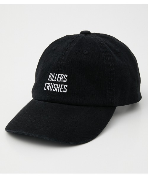 AZUL by moussy（アズールバイマウジー）の「WASHED 6PANEL CAP/ウォッシュドシックスパネルキャップ（キャップ・メンズ・ブラック/ライトピンク/ライトイエロー/ベージュ・FREE）」の5枚目の写真