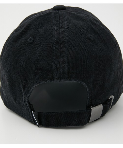 AZUL by moussy（アズールバイマウジー）の「WASHED 6PANEL CAP/ウォッシュドシックスパネルキャップ（キャップ・メンズ・ブラック/ライトピンク/ライトイエロー/ベージュ・FREE）」の9枚目の写真