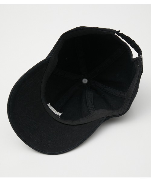 AZUL by moussy（アズールバイマウジー）の「WASHED 6PANEL CAP/ウォッシュドシックスパネルキャップ（キャップ・メンズ・ブラック/ライトピンク/ライトイエロー/ベージュ・FREE）」の10枚目の写真