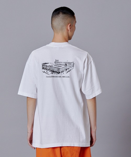 Penguin by Munsingwear(ペンギン バイ マンシングウェア)の「ペンギン バイ マンシングウェア LAアパレルG.M Tシャツ ビッグシルエット メンズ レディース ユニセックス ウェア スポーツウェア ゴルフ(Tシャツ/カットソー・メンズ・ホワイト/グレー・L/XL/S/M)」の6枚目の写真