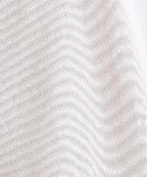 INDIVI（インディヴィ）の「◆【コットン100%】メッセージロゴTシャツ（Tシャツ/カットソー・レディース・ホワイト/チャコールグレー/ライトブルー/ライトベージュ・38/34/05/15 /13/19）」の13枚目の写真