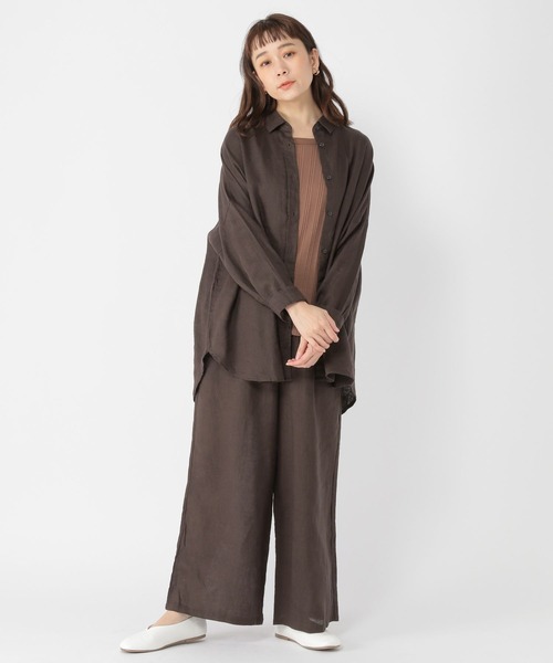 studio CLIP（スタディオクリップ）の「アソートテレコタンクトップ（タンクトップ・レディース・ライトグレー/ブラウン/オフホワイト/スモーク・MEDIUM/LARGE）」の9枚目の写真