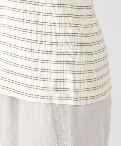 studio CLIP（スタディオクリップ）の「アソートテレコタンクトップ（タンクトップ・レディース・ライトグレー/ブラウン/オフホワイト/スモーク・MEDIUM/LARGE）」の15枚目の写真