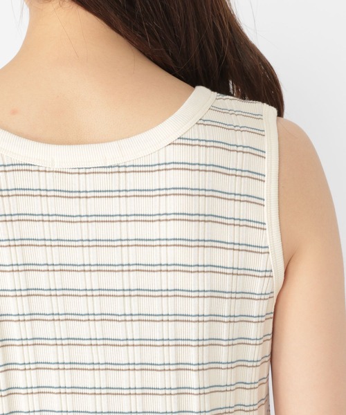 studio CLIP（スタディオクリップ）の「アソートテレコタンクトップ（タンクトップ・レディース・ライトグレー/ブラウン/オフホワイト/スモーク・MEDIUM/LARGE）」の16枚目の写真