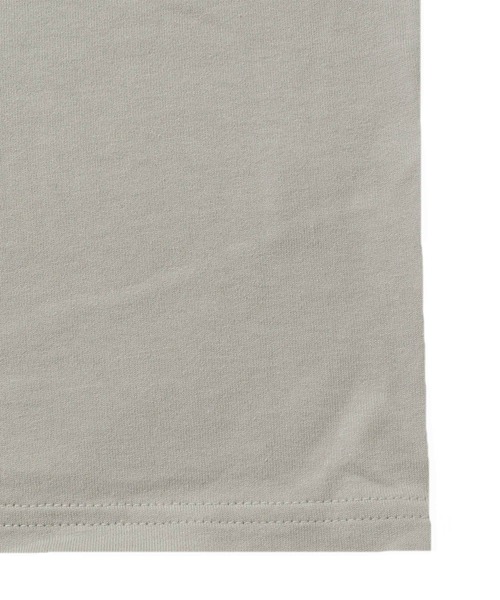 GLAZOS(グラソス)の「タフ天竺・ドロップショルダーデニムポケット5分袖Tシャツ(Tシャツ/カットソー・キッズ・ブラック/グレー/カーキ・170cm/130cm/140cm/150cm/160cm)」の15枚目の写真