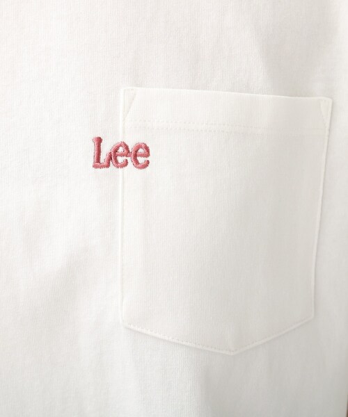 Lee(リー)の「【Lee】別注ラウンドヘムロングTシャツ(Tシャツ/カットソー・レディース・グリーン/グレー系その他/アイボリー・02)」の10枚目の写真