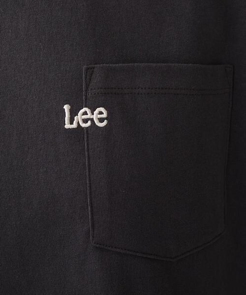 Lee(リー)の「【Lee】別注ラウンドヘムロングTシャツ(Tシャツ/カットソー・レディース・グリーン/グレー系その他/アイボリー・02)」の11枚目の写真