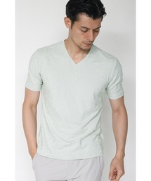 HIGH STREET∴リンクスフラワーVネックTシャツ