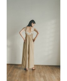 CLANE ROUND CUT LOOSE ALL IN ONE サイズ１ CLANE（クラネ）の「ROUND CUT LOOSE ALL IN ONE（つなぎ