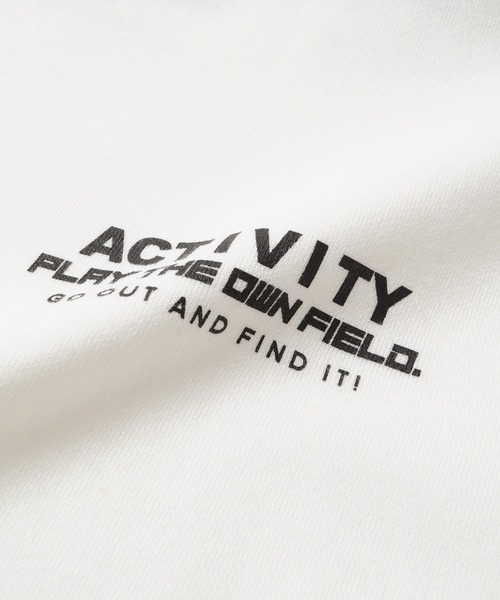 GLAZOS（グラソス）の「Ｗフェイス・袖ライン半袖Ｔシャツ（Tシャツ/カットソー・キッズ・ホワイト/ブラック/ブルー・130cm/140cm/150cm/160cm/170cm）」の4枚目の写真