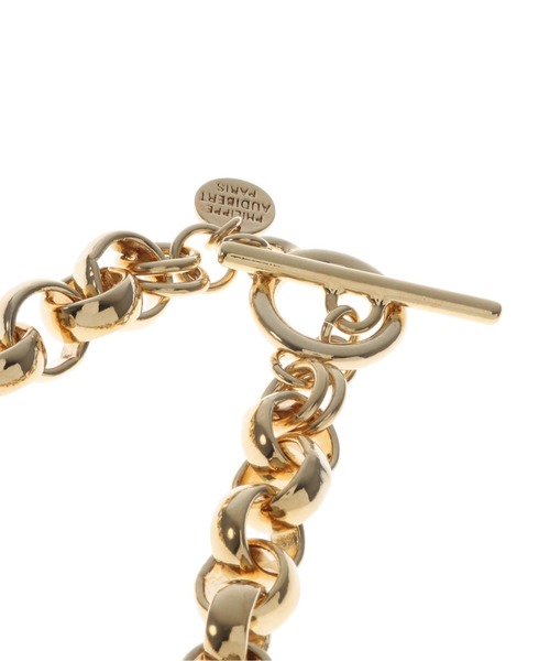 PHILIPPE AUDIBERT（フィリップ オーディベール）の「【PHILIPPE AUDIBERT】NECKLACE PETITE JANYCE：ネックレス（ネックレス・レディース・ゴールド・FREE）」の10枚目の写真