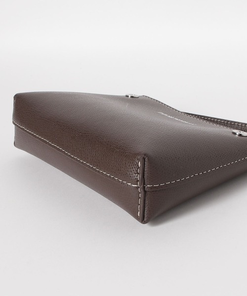 EMPORIO ARMANI（エンポリオアルマーニ）の「【エンポリオ アルマーニ】ハンドバッグ ファブリック製 ロゴプリント ポーチ付き（ハンドバッグ・レディース・ベージュ・FREE）」の2枚目の写真