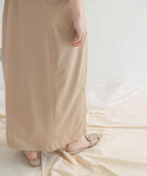 ITEMS URBANRESEARCH（アイテムズ アーバンリサーチ）の「ソデドッキングワンピース（ワンピース・レディース・ブラック/ベージュ/ブルー・FREE）」の17枚目の写真