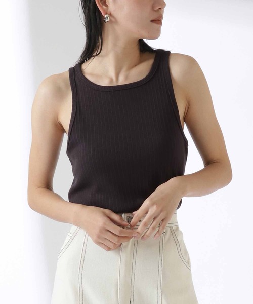 ランダムリブアメリカンスリーブトップス タンクトップ Settimissimo セッティミッシモ のファッション通販 Zozotown