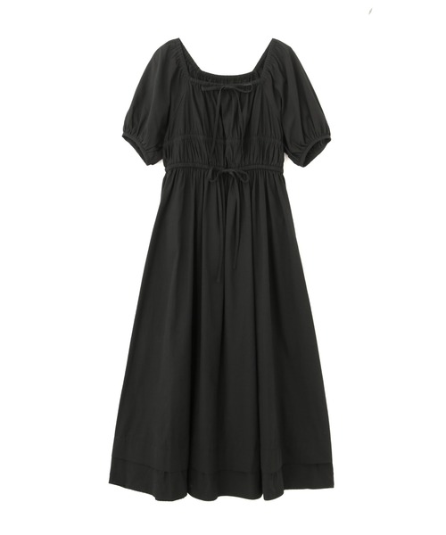 FREE'S MART（フリーズマート）の「◆シャーリングギャザーウエストマークワンピース（ワンピース・レディース・イエロー/ブルー/ブラック・SMALL/MEDIUM）」の16枚目の写真