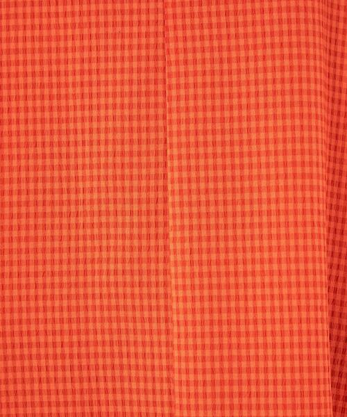 green label relaxing（グリーンレーベルリラクシング）の「【WEB限定】［ TALL /H166㎝～］サッカー キャミ ワンピース（ワンピース・レディース・オフホワイト/オレンジ/ネイビー・TALL）」の7枚目の写真