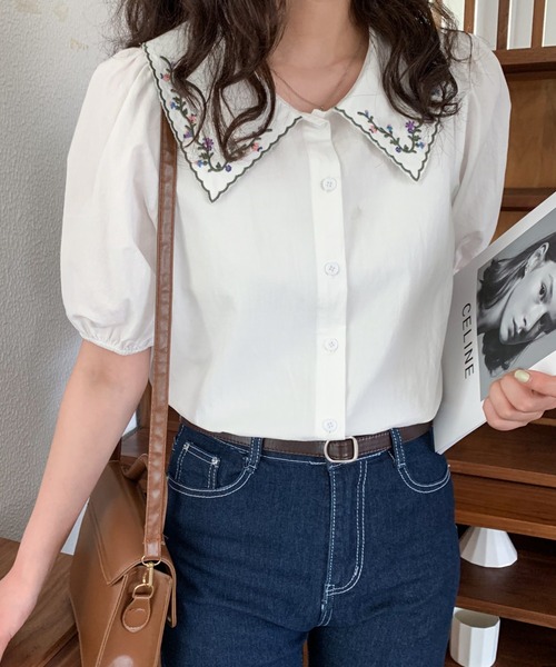 Diosfront（ディオスフロント）の「刺繍衿付デザイン