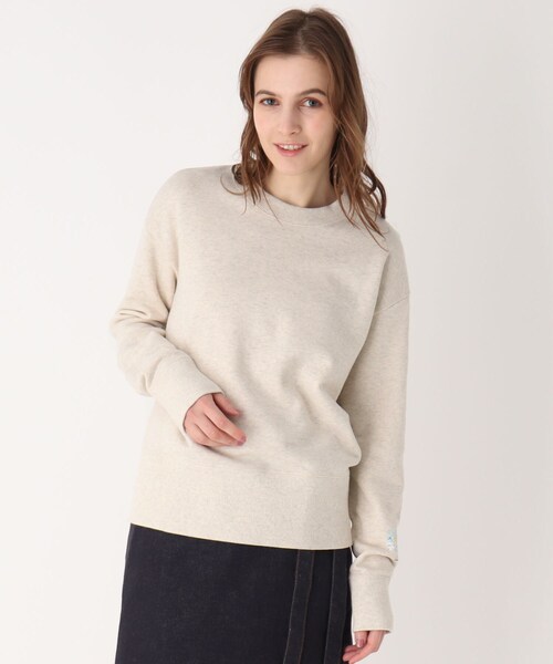 LAURA ASHLEY(ローラアシュレイ)の「ユニオンジャックスウェットプルオーバー(スウェット・レディース・グレー/ライトベージュ・00)」の2枚目の写真