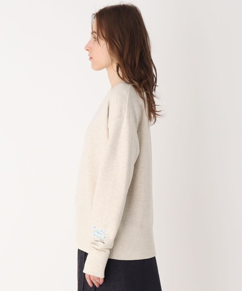 LAURA ASHLEY(ローラアシュレイ)の「ユニオンジャックスウェットプルオーバー(スウェット・レディース・グレー/ライトベージュ・00)」の4枚目の写真