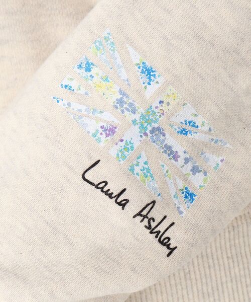 LAURA ASHLEY(ローラアシュレイ)の「ユニオンジャックスウェットプルオーバー(スウェット・レディース・グレー/ライトベージュ・00)」の8枚目の写真