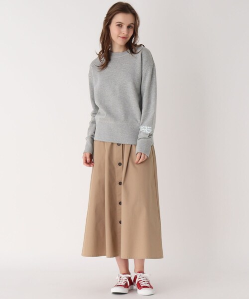 LAURA ASHLEY(ローラアシュレイ)の「ユニオンジャックスウェットプルオーバー(スウェット・レディース・グレー/ライトベージュ・00)」の11枚目の写真