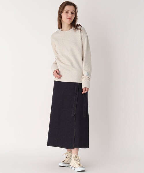 LAURA ASHLEY(ローラアシュレイ)の「ユニオンジャックスウェットプルオーバー(スウェット・レディース・グレー/ライトベージュ・00)」の12枚目の写真