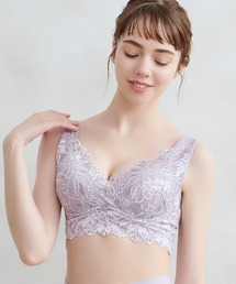 BRADELIS NEWYORK | ハートフルカップカシュクールブラ ブラデリス 補整 補正下着 フルカップ ノンワイヤー(ブラジャー)