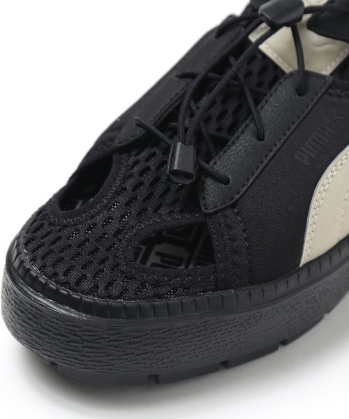 靴 PUMA for emmil Platform Trace Lite mules PUMA Platform Trace Lite Mule 'White Black' 382872-05